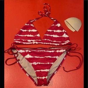 Women's GapBody 2-Piece Swimsuit Set Sz L